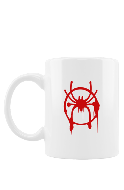 Чашка з принтом "Людина Павук Майлз Моралес". Людина павук, майлз моралес, паук, человек, человек паук. Print Shop