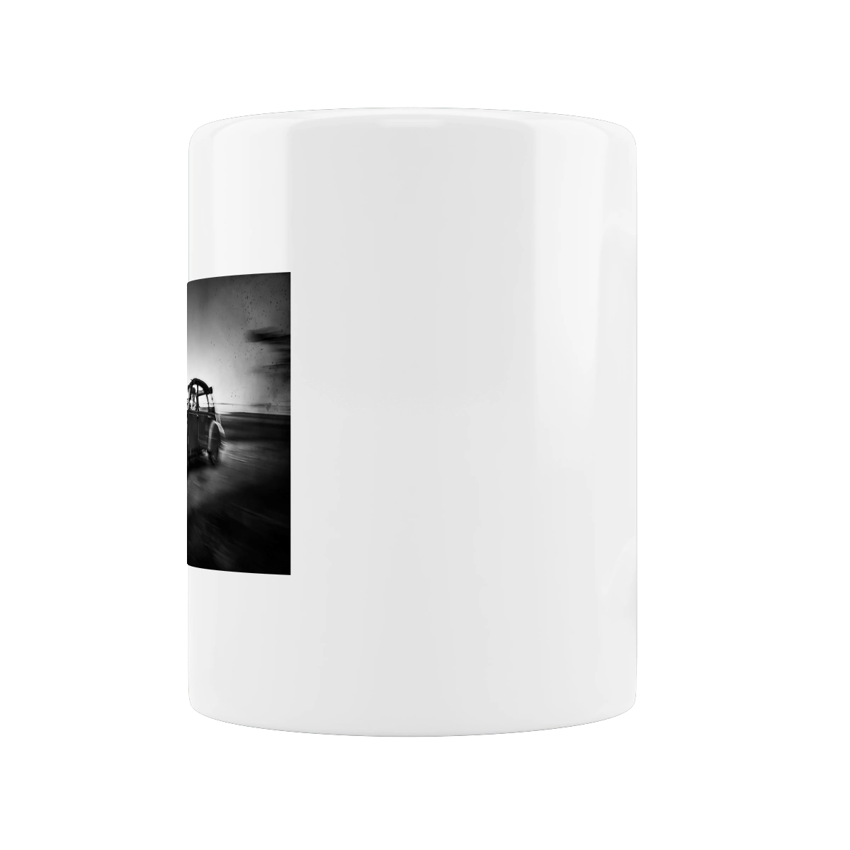 Ретро машина чб