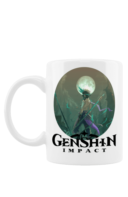 Чашка з принтом "Геншин Імпакт". Genshin impact, xiao, геншин импакт, геншин імпакт. CustomPrint.market
