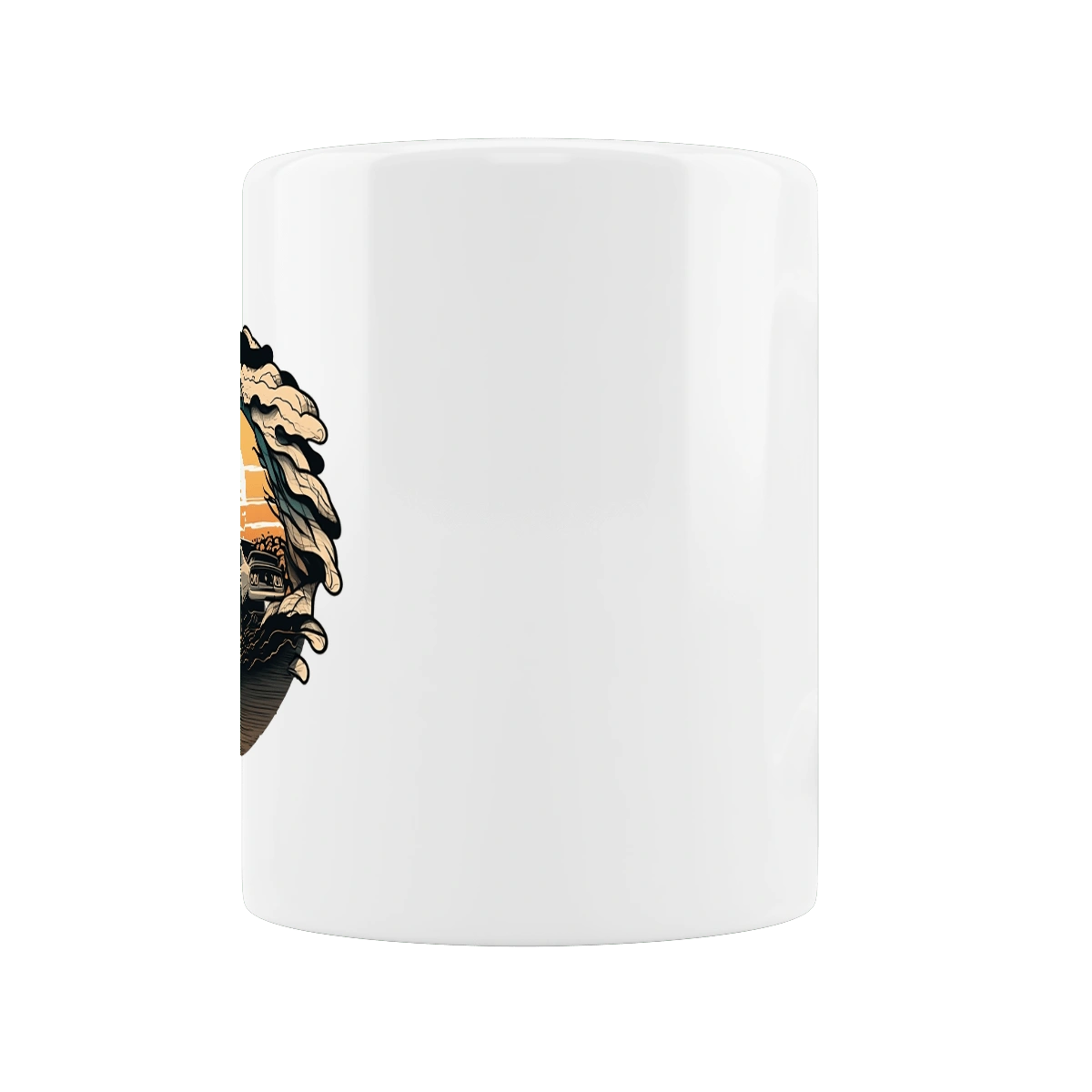 Додж на закате