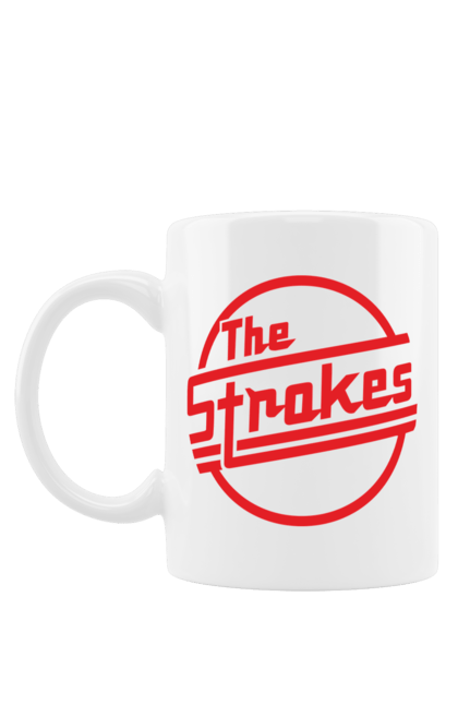 Чашка з принтом "The Strokes". Strokes, альтернативний рок, гаражний рок, група, інді, інді рок, музика, постпанк ривайвл, рок. 2070702