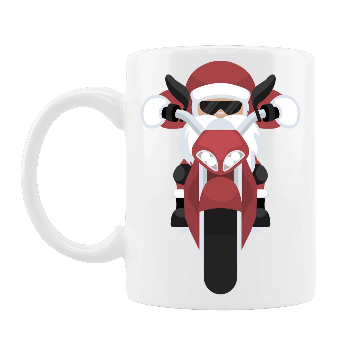 Санта на мотоциклі