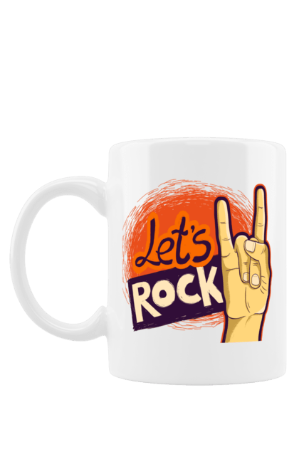 Чашка з принтом "Рок". Метал, рамштайн, рок, хард рок, хеви метал. futbolka.stylus.ua