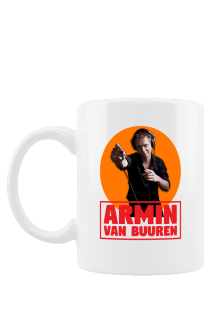 Чашка з принтом "Армін Ван Бюрен". Armin van buuren, asot, trance, армин ван бюрен, армін ван бюрен, музыка, транс. futbolka.stylus.ua