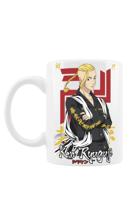 Mug with prints Tokyo Revengers Draken. Anime, draken, ken ryuguji, ken-chin, manga, serial, tokyo manji gang, tokyo revengers. 2070702