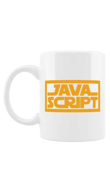 Mug with prints Java Script. Developer, for it specialist, for the programmer, it specialist, java script, programmer. 2070702