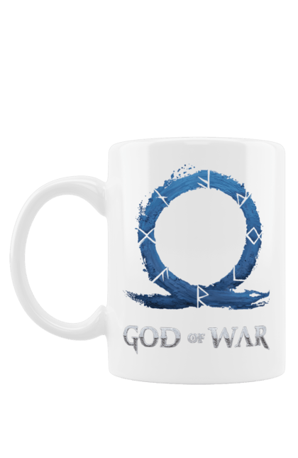 Чашка з принтом "God of War Ragnarök". Playstation, бог війни рагнарок, бойовик, відеогра, гра, пригоди. PrintMarket - інтернет-магазин одягу та аксесуарів з принтами плюс конструктор принтів - створи свій унікальний дизайн