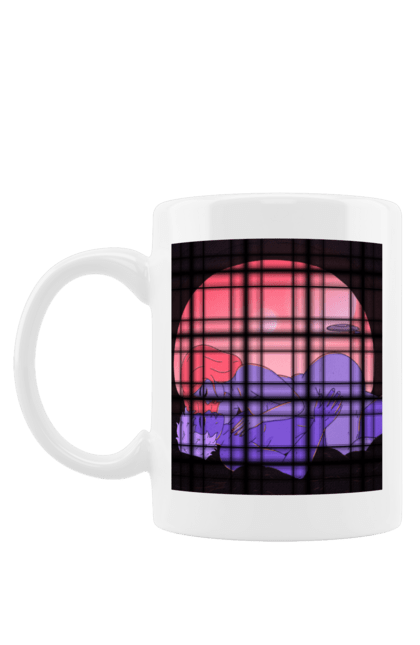 Чашка з принтом "Інопланетяни Дівчина І Хлопець". Голі, дівчина, хлопець. 2070702