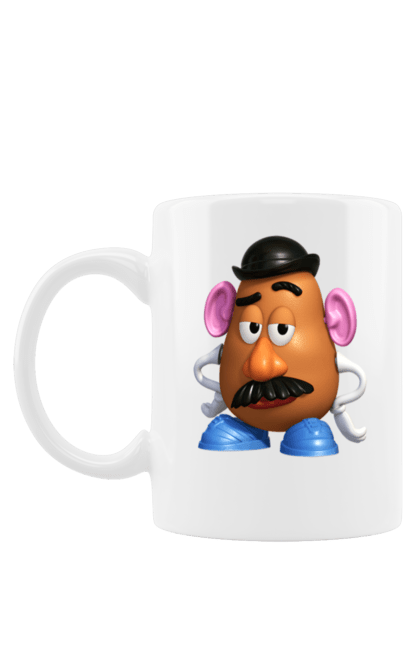 Чашка з принтом "Містер Картопляна голова". Іграшка, історія іграшок, картопля, мультфільм, персонаж. futbolka.stylus.ua