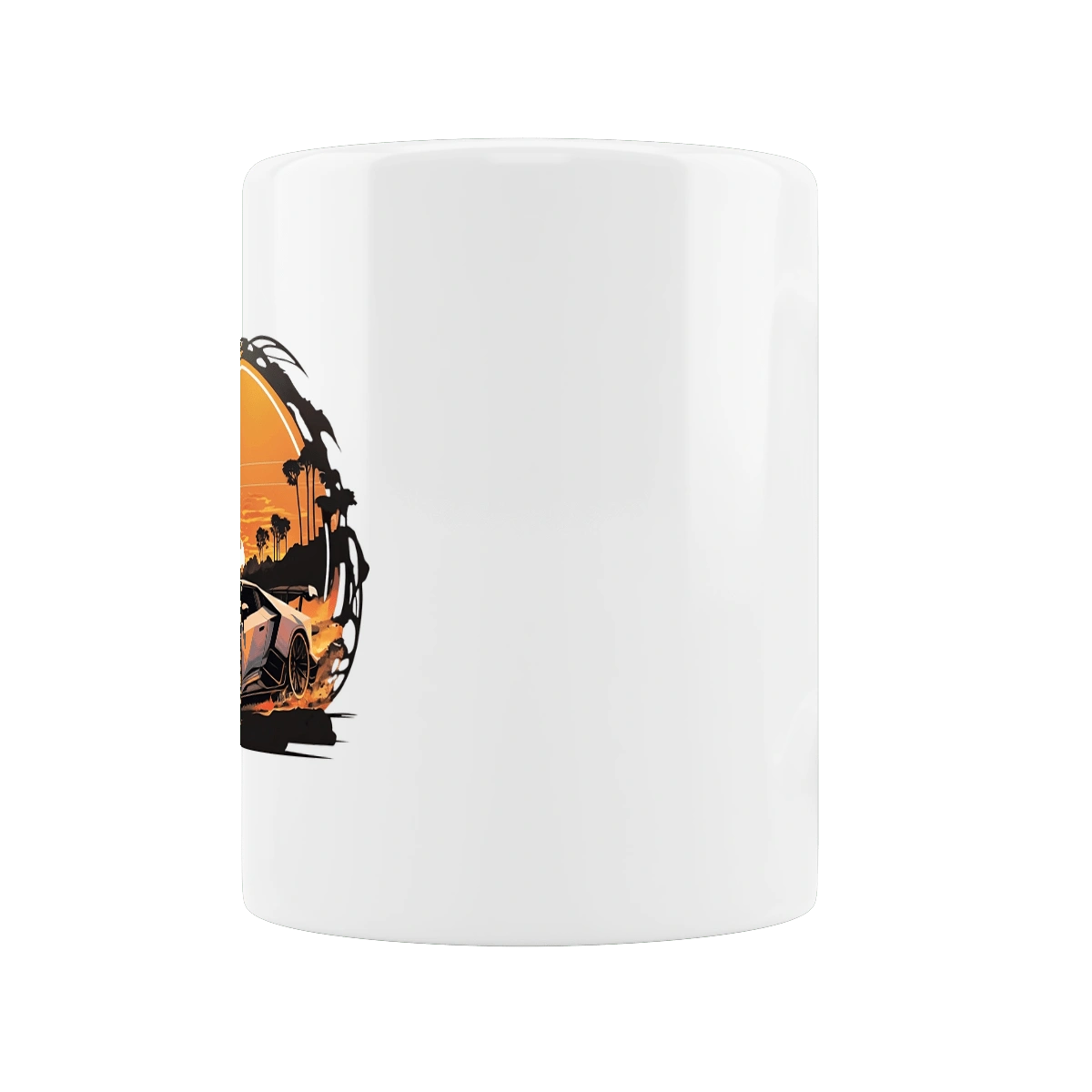 Ламборджині на заході сонця