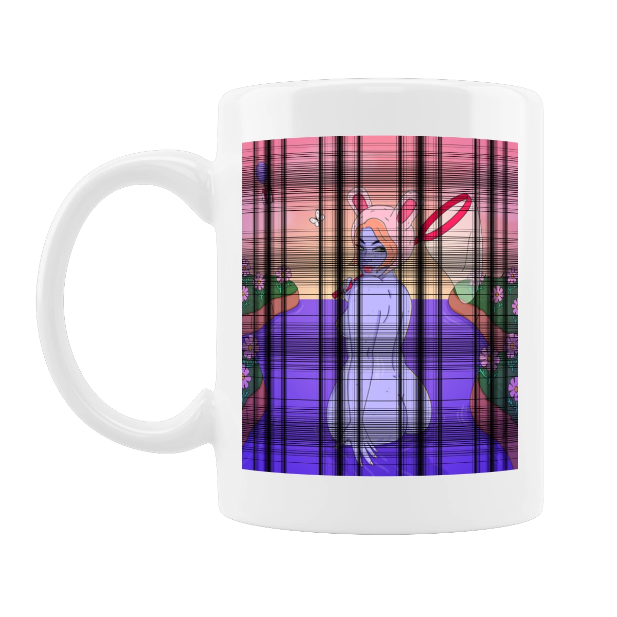 Purple Girl On The Hunt