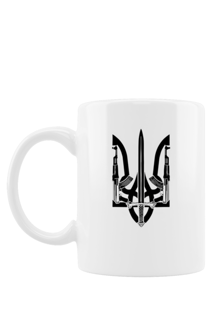 Чашка з принтом "Герб України". Аграрії, арестович, війна, все, герб україни, герої, зелений, зупиніть війну, иди нахуй, кім, мир, мрія, ні війні, орда, орки, примара києва, птн пнх, путін хуйло, російський військовий корабель, слава україні, україна, чорнобаївка. 2070702