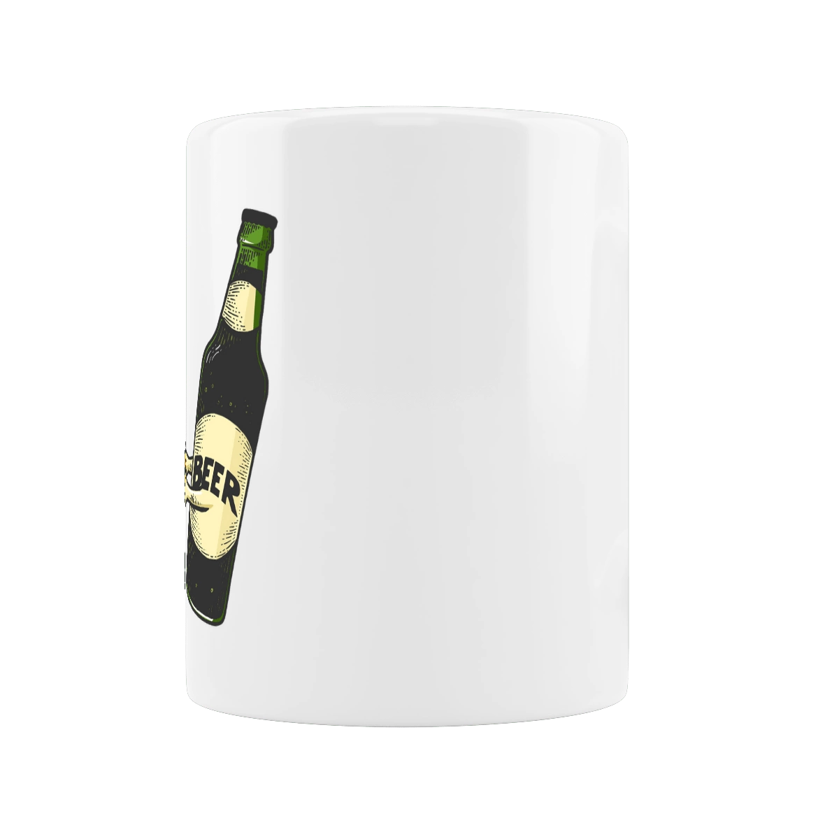 Bottle Of Beer With A Glass Of Beer