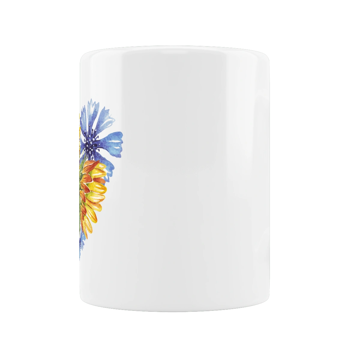 Серце соняшники та фіалки