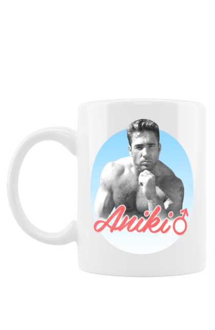 Чашка з принтом "Біллі Херрінгтон". Аніки, біллі, біллі херрінгтон, гачі, гачімучі, гумор, прикольна, херрінгтон. 2070702