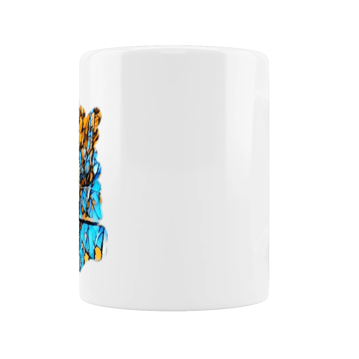 Жовті квіти на синьому фоні