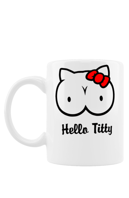 Чашка з принтом "Hello Kitty". Hello, hello kitty, kitty, дорослі, краса. 2070702