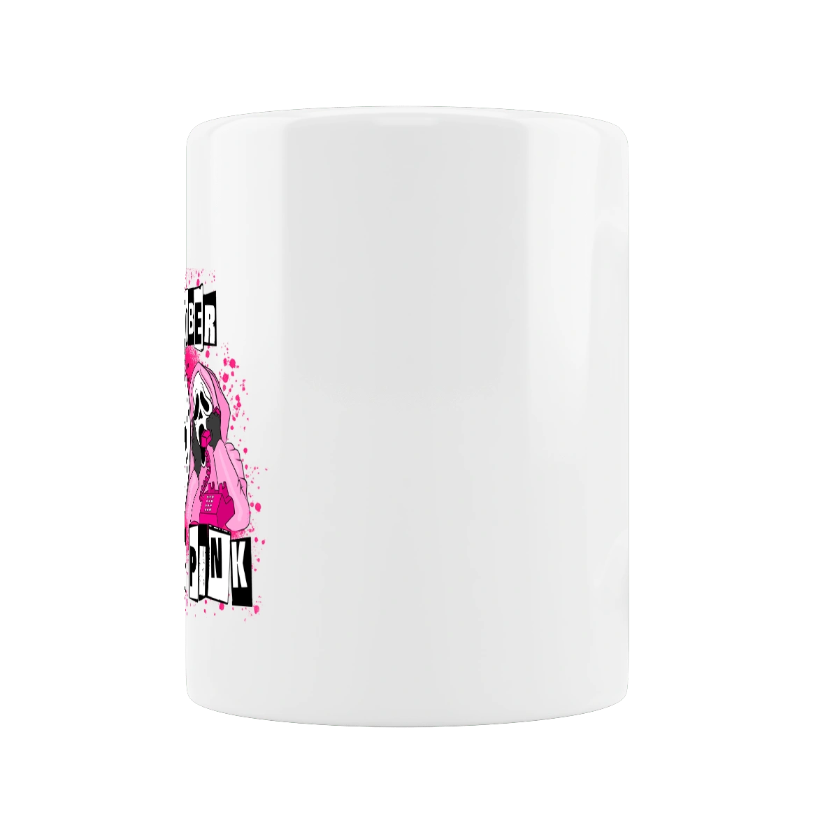 In October we wear pink