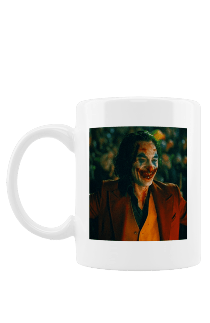 Чашка з принтом "Джокер". Джокер, джокер 2019, кіно, сум злість, хоакінфенікс. CustomPrint.market