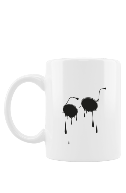 Чашка з принтом "Окуляри". Літо, окуляри, сльози, сонячні окуляри. 2070702