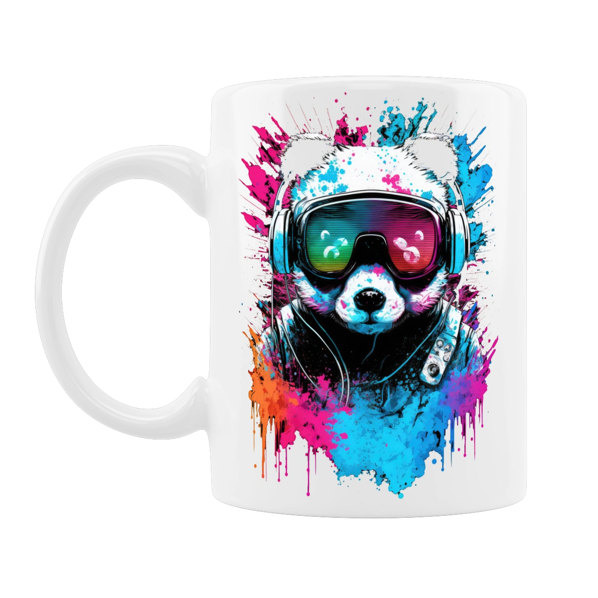 Панда в VR шолом