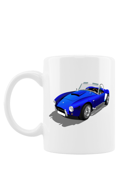 Чашка з принтом "Автомобіль". Авто, автомобиль, класика, старовинна машина, старовинний. 2070702