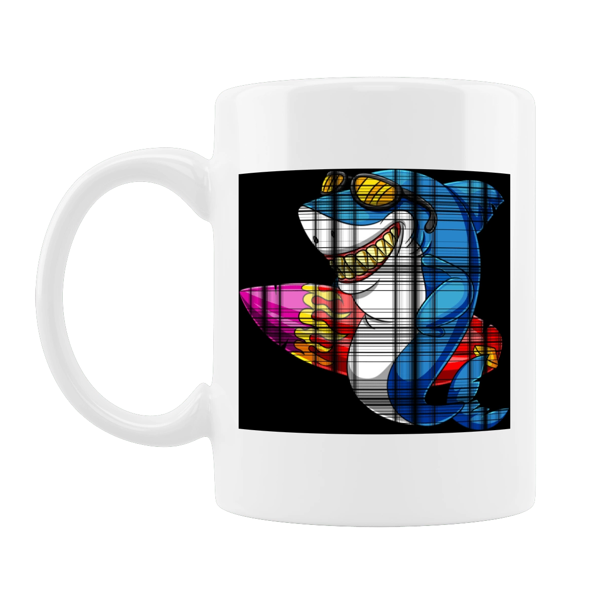 Акула В Окулярах З Серфінгом