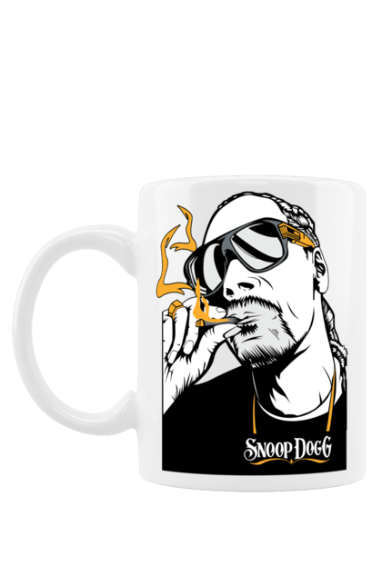 Чашка с принтом Snoop dogg 1. Snoop dogg, актер, музыкант, продюсер, рэпер, снуп догг. 2070702