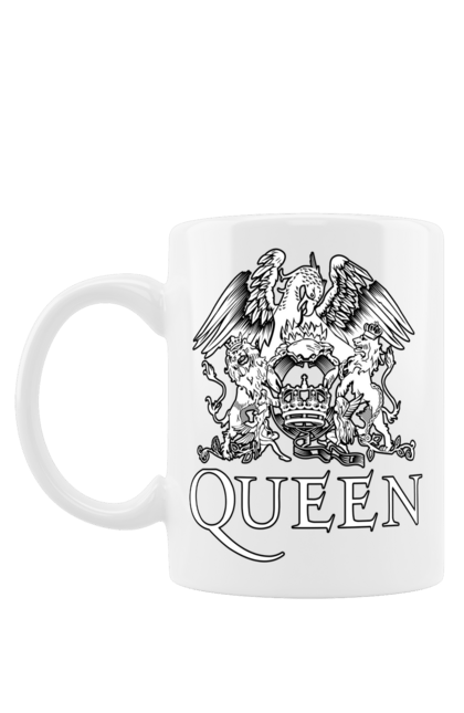 Чашка з принтом "Queen". Queen, група, музика, рок. futbolka.stylus.ua