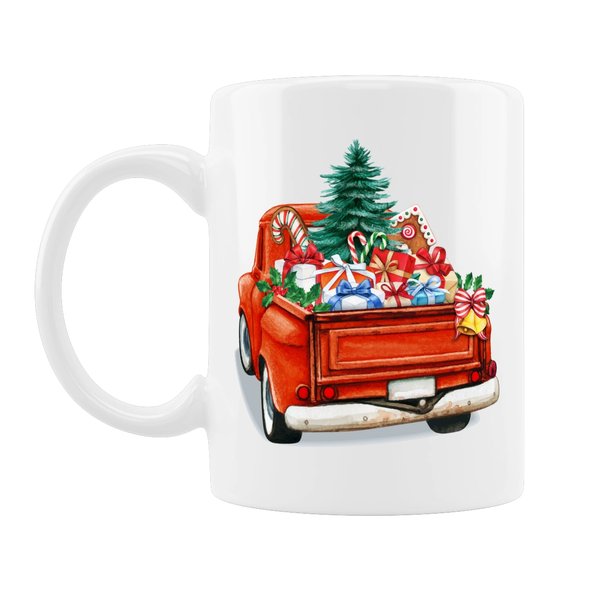 Car with gifts