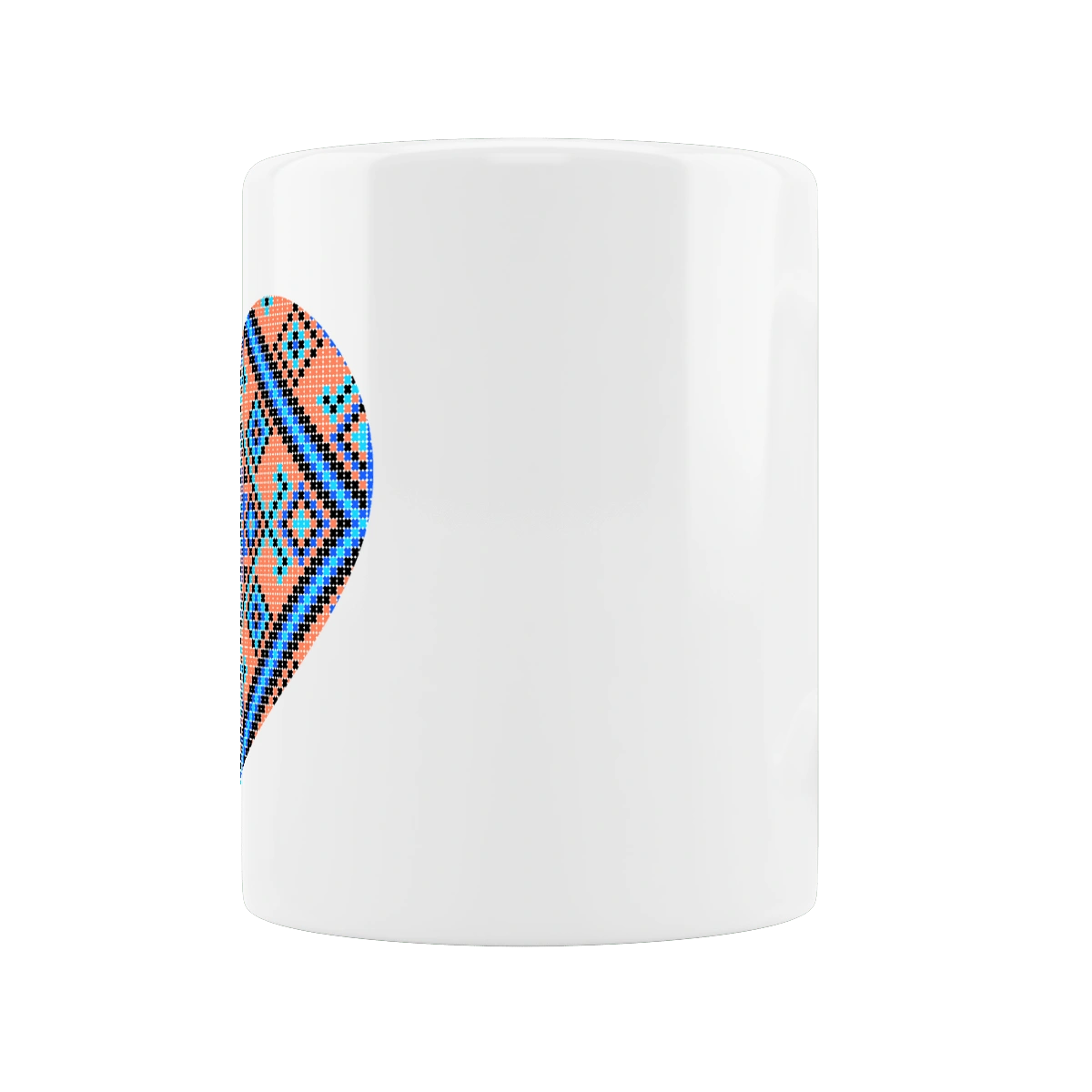 Сердце вышивка