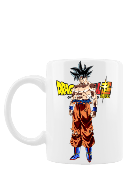 Mug with prints Dragon Ball Son Goku. Anime, dragon ball, goku, manga, son goku, tv series. 2070702