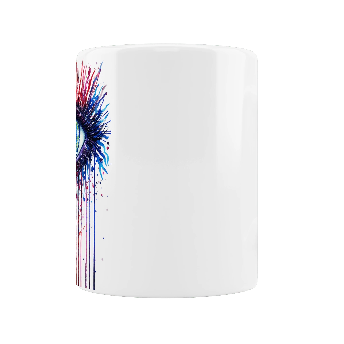 Colorful Flowing Eye