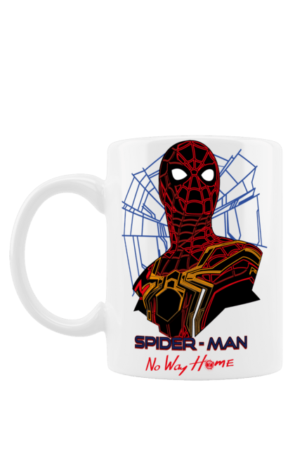 Чашка з принтом "Людина павук". Доктор стрендж, кіно, комікс, людина павук, марвел, немає шляху додому, спайдермен, супергерой. CustomPrint.market
