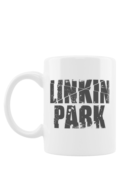 Чашка з принтом "Лінкін Парк". Linkin park, rock, альтернативний метал, альтернативний рок, альтернативный рок, лінкін парк, музика, ню метал, реп метал, рок, рок група. KRUTO.  Магазин популярних футболок