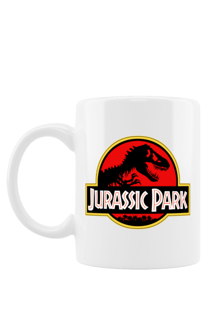 Чашка з принтом "Парк Юрського періоду". Динозавр, парк юрського періоду, фільм. futbolka.stylus.ua