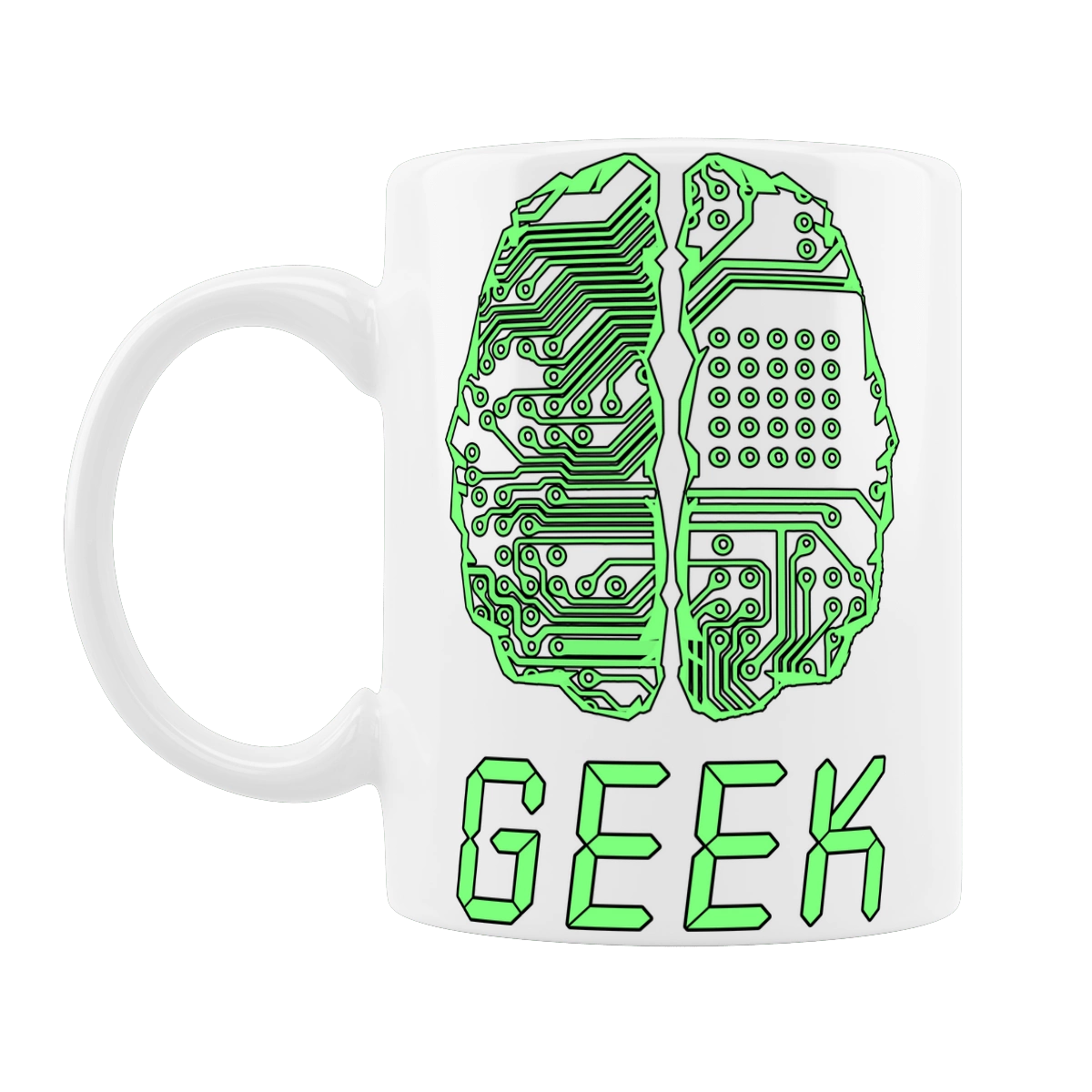 Гик Мозок Неоновий