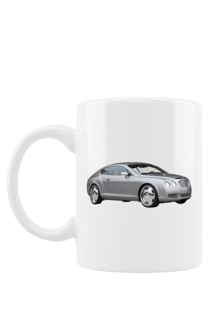 Чашка з принтом "Авто". Авто, автомобиль, дорогий автомобіль, сірий автомобіль, стильний автомобіль. 2070702