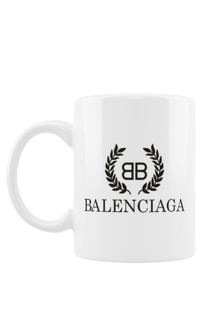 Чашка з принтом "Баленсиага". Balenciaga, балансьяга, баленсиага. CustomPrint.market