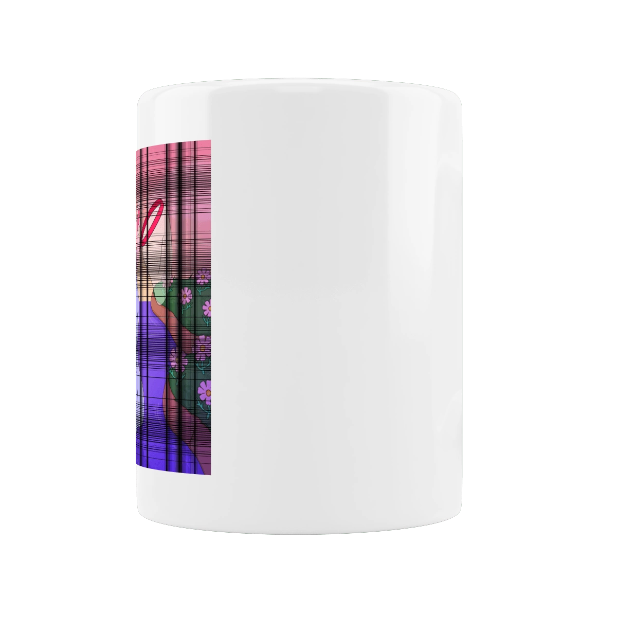 Purple Girl On The Hunt