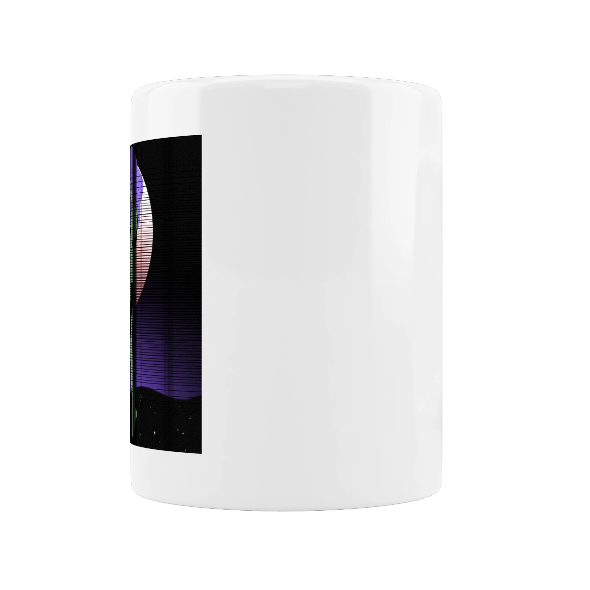 Green Girl And The Moon