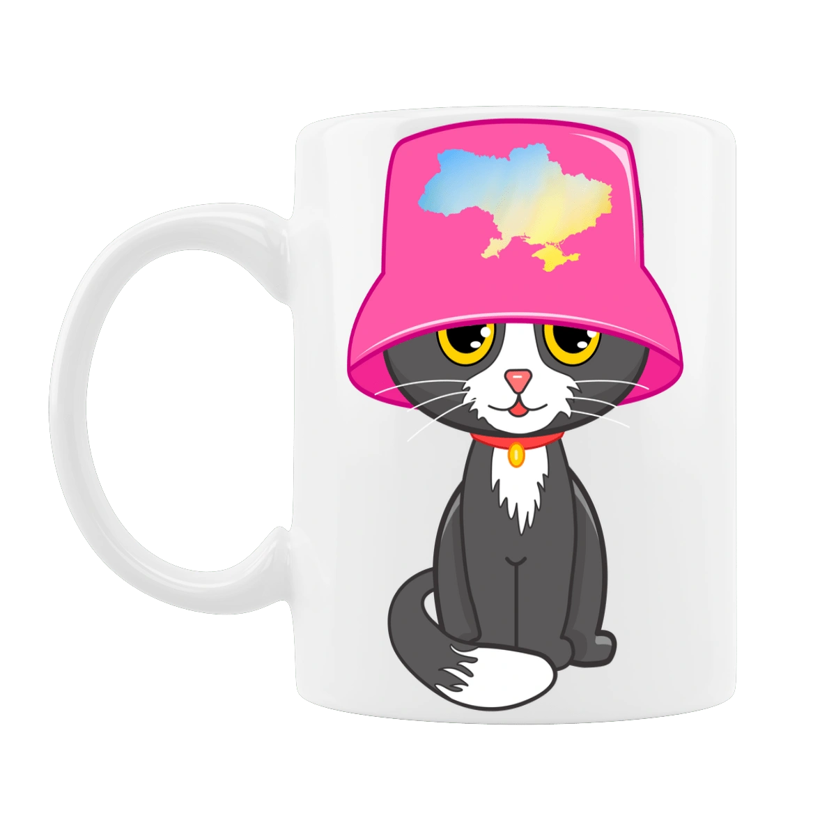 Котик з картою україни