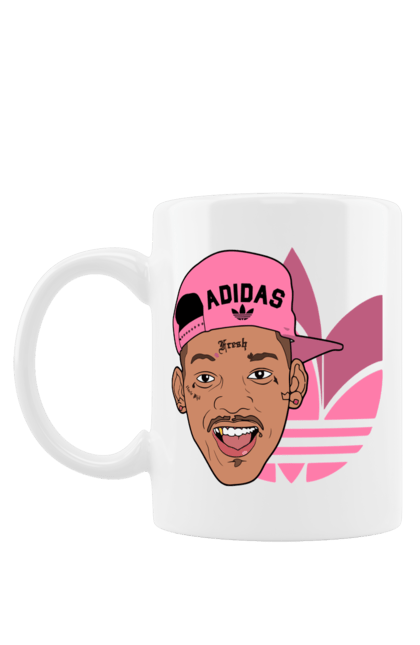 Чашка з принтом "Adidas Вілл Сміт". Adidas, will smith, адідас, актор, вілл сміт, кіно, роль, фільм. 2070702