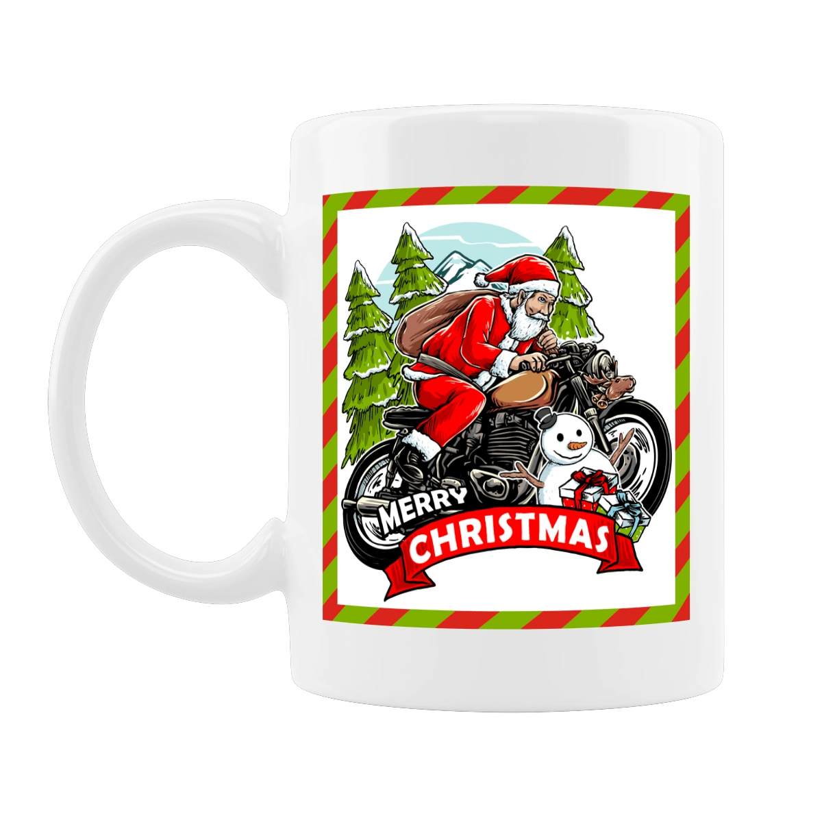 Санта на мотоциклі