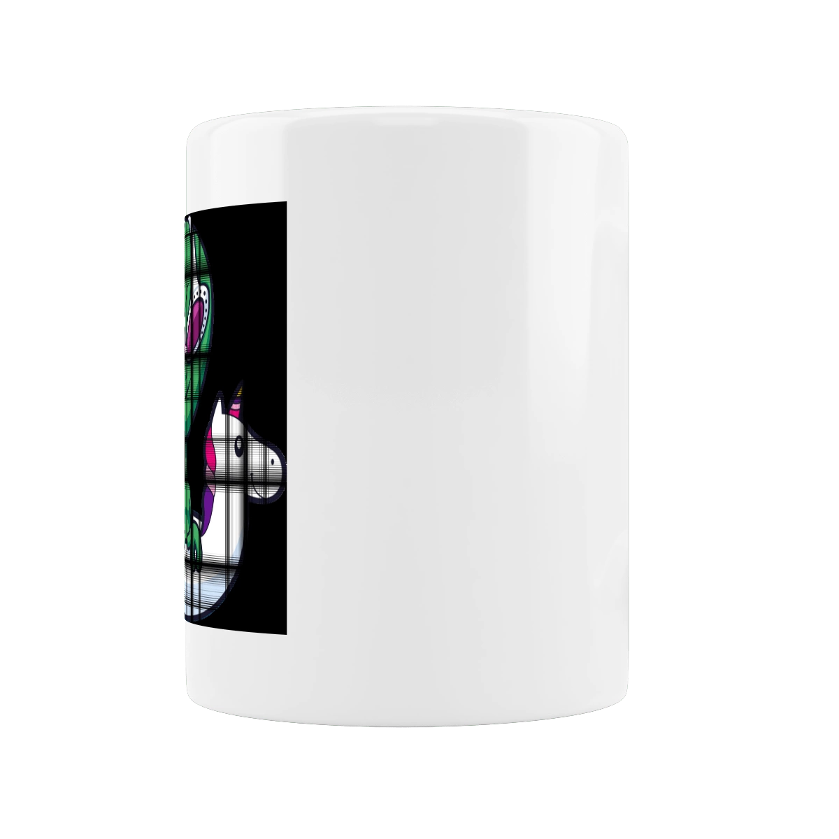 Alien Floats In A Circle