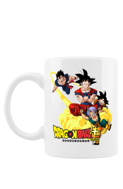 Чашка з принтом "Перли дракона". Anime, dragon ball, goku, manga, vegeta, аніме, вегета, гоку, манга, перли дракона. 2070702