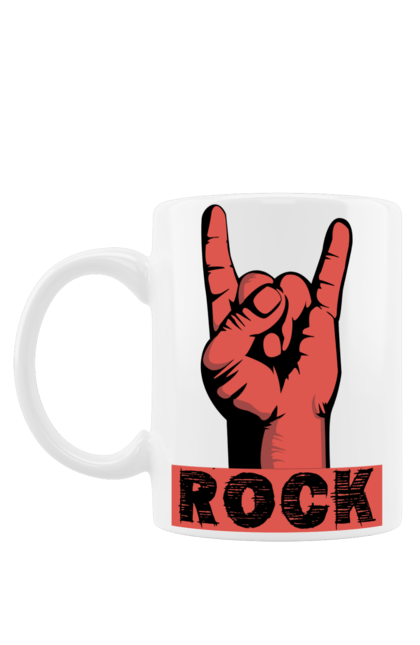 Чашка з принтом "Рок". Метал, рамштайн, рок, хард рок, хеви метал. futbolka.stylus.ua