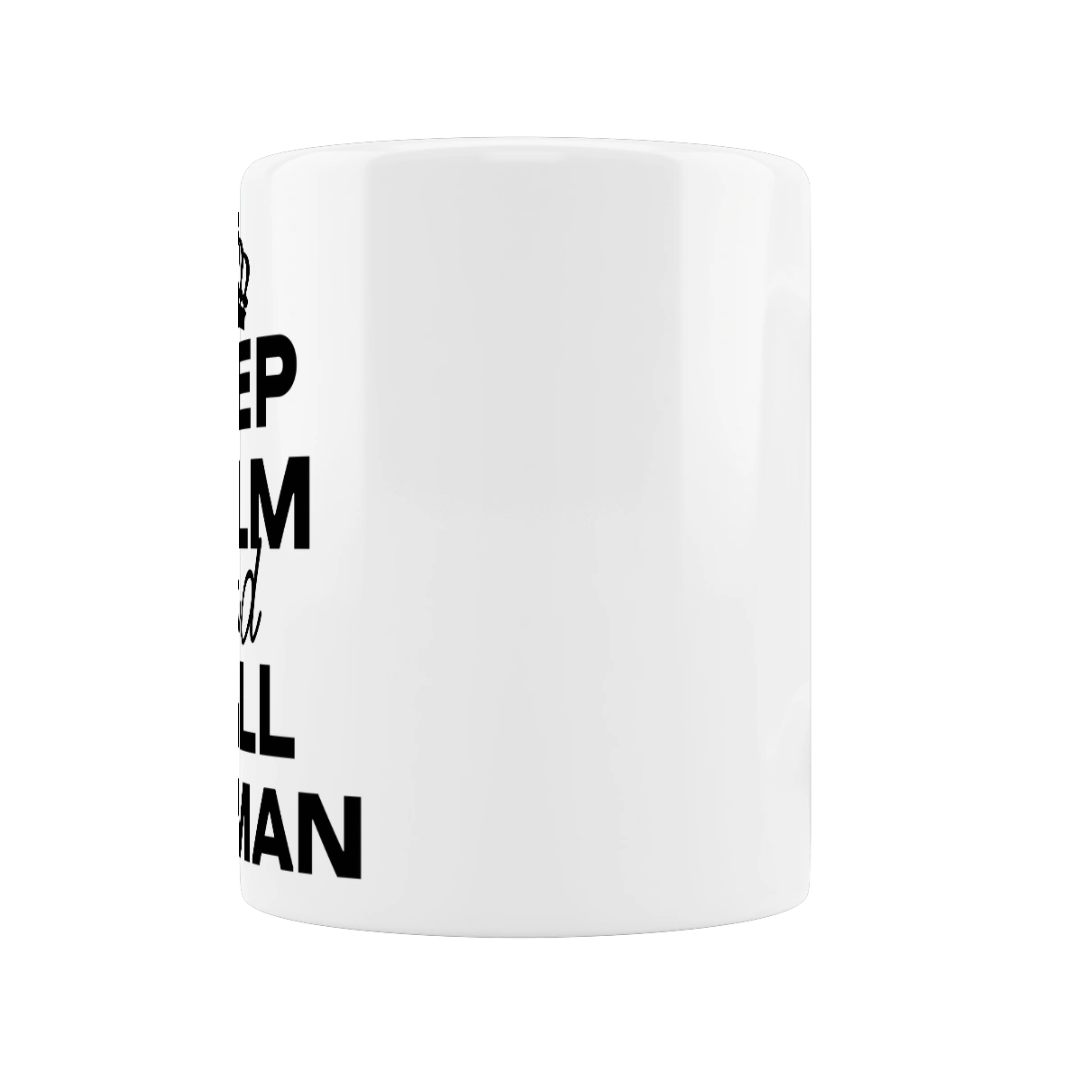 Keep Calm and Call Batman черная