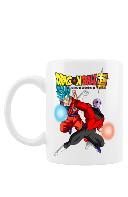 Mug with prints Dragon Ball Son Goku. Anime, dragon ball, goku, manga, son goku, tv series. 2070702