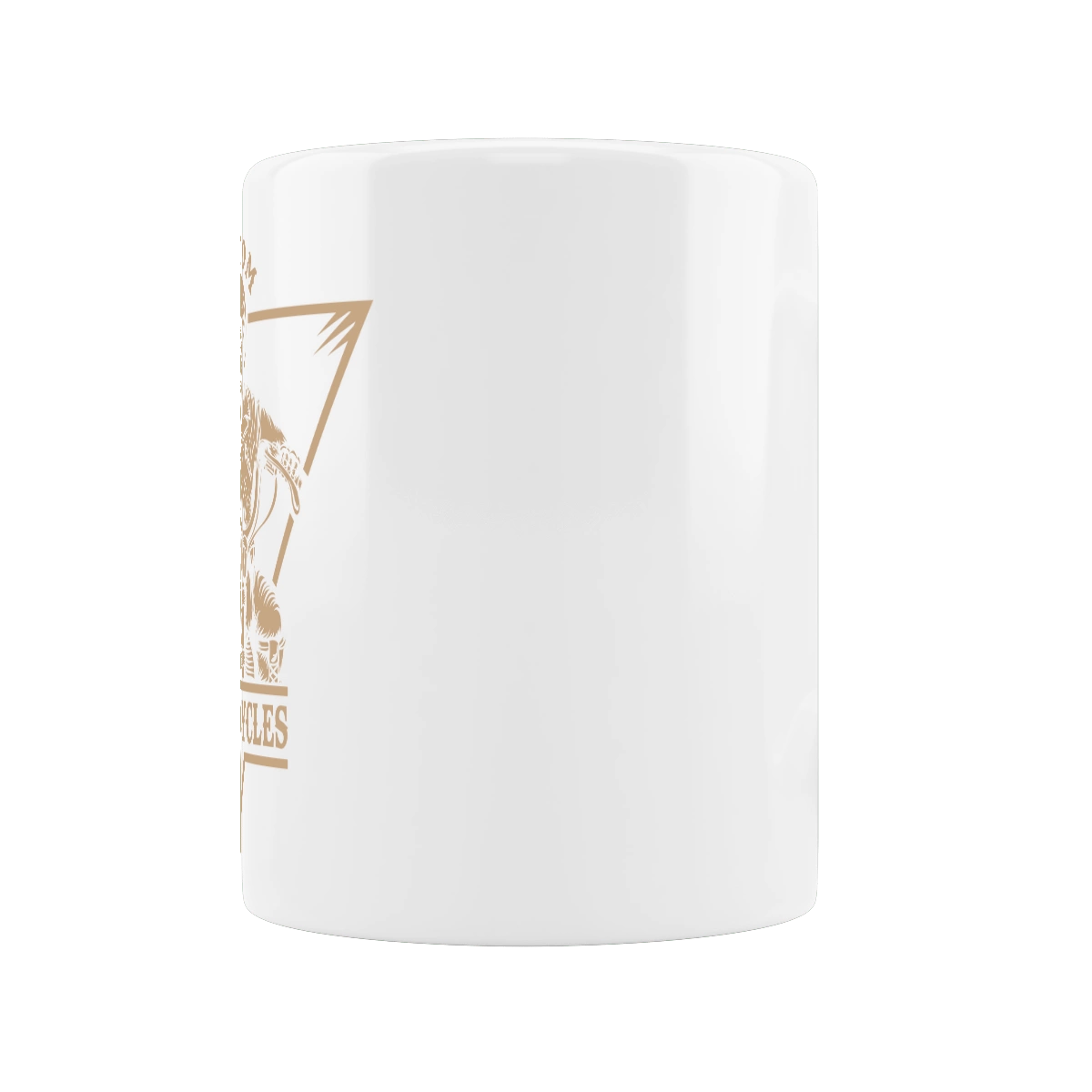 Skeleton on a motorcycle